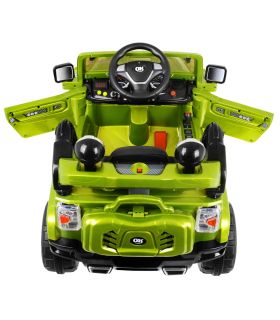 Voiture électrique enfant 12V Jeep Reback Verte