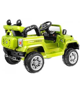 Voiture électrique enfant 12V Jeep Reback Verte