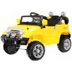 Voiture électrique 12V Jeep Reback Jaune