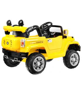 Voiture électrique 12V Jeep Reback Jaune