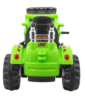 Tracteur Pelleteuse Kingdom 12 Volts Vert