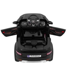 Voiture électrique 12V Style Evoque Noire - Pack Evo