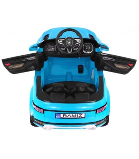 Voiture électrique 12V Style Evoque Bleue - Pack Evo