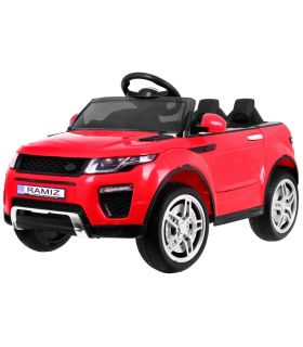 Voiture électrique 12V Style Evoque Rouge - Pack Evo