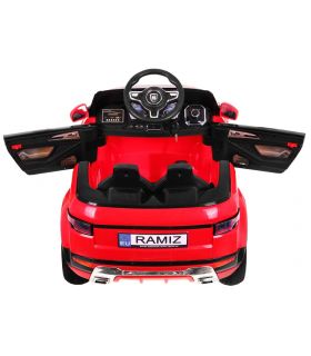 Voiture électrique 12V Style Evoque Rouge - Pack Evo