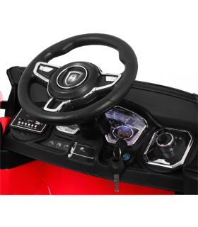 Voiture électrique 12V Style Evoque Rouge - Pack Evo