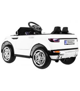 Voiture électrique 12V Style Evoque Blanche - Pack Evo