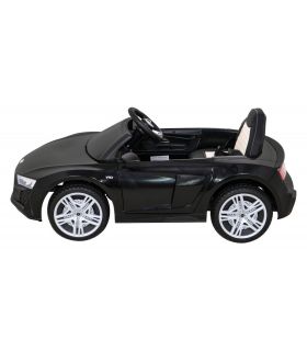 Voiture électrique 12v AudiR8 Lift Noire - Pack Luxe