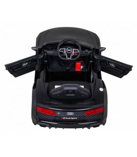 Voiture électrique 12v AudiR8 Lift Noire - Pack Luxe
