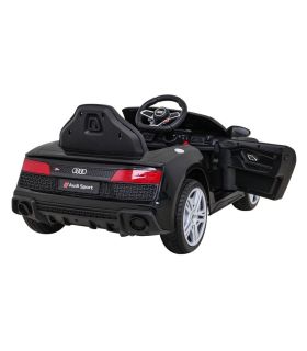Voiture électrique 12v AudiR8 Lift Noire - Pack Luxe