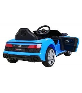 Voiture électrique 12v AudiR8 Lift Bleue - Pack Luxe