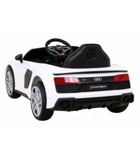 Voiture électrique 12v AudiR8 Lift Blanche - Pack Luxe