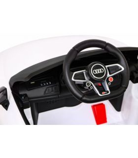 Voiture électrique 12v AudiR8 Lift Blanche - Pack Luxe