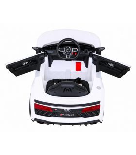 Voiture électrique 12v AudiR8 Lift Blanche - Pack Luxe
