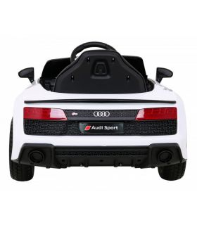 Voiture électrique 12v AudiR8 Lift Blanche - Pack Luxe