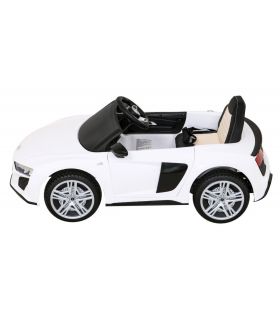 Voiture électrique 12v AudiR8 Lift Blanche - Pack Luxe
