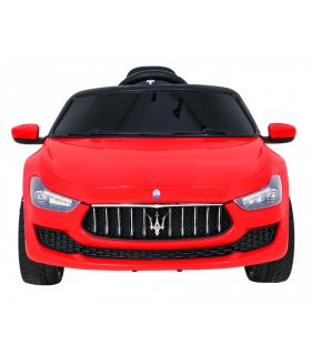 Maserati Ghibli Rouge électrique pour enfant, supercar électrique pour enfant - Pack Luxe