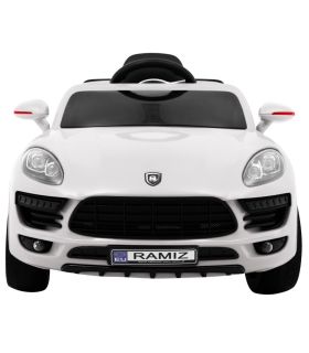 Voiture électrique 12V Style Cayenne S Blanche - Pack Evo