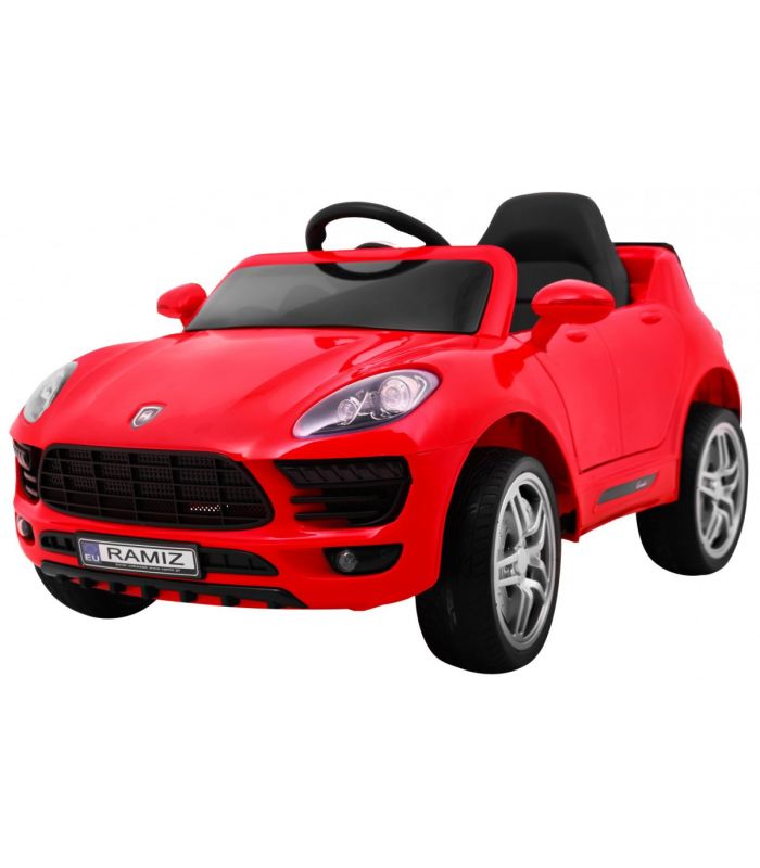 Voiture électrique 12V Style Cayenne S Rouge - Pack Evo