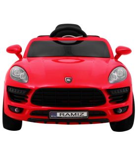 Voiture électrique 12V Style Cayenne S Rouge - Pack Evo