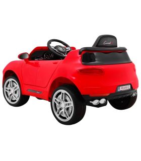 Voiture électrique 12V Style Cayenne S Rouge - Pack Evo