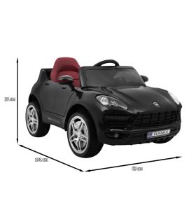 Voiture électrique 12V Style Cayenne S Noire - Pack Evo