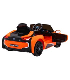Voiture électrique 12V BMW I8 Orange - Pack Luxe