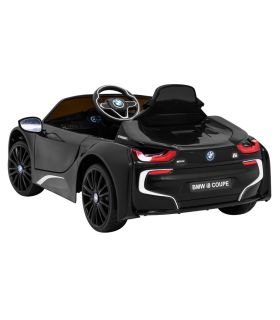 Voiture électrique 12V BMW I8 Noire - Pack Luxe