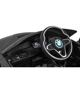 Voiture électrique 12V BMW I8 Noire - Pack Luxe