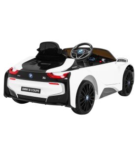 Voiture électrique 12V BMW I8 Blanche - Pack Luxe