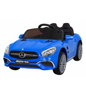 Voiture électrique 12V Mercedes SL65 S Bleue - Pack Luxe