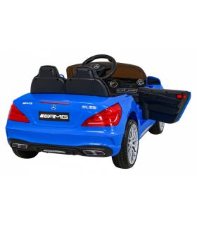 Voiture électrique 12V Mercedes SL65 S Bleue - Pack Luxe