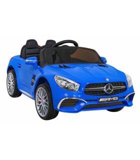 Voiture électrique 12V Mercedes SL65 S Bleue - Pack Luxe
