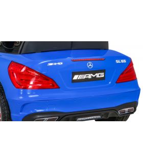 Voiture électrique 12V Mercedes SL65 S Bleue - Pack Luxe