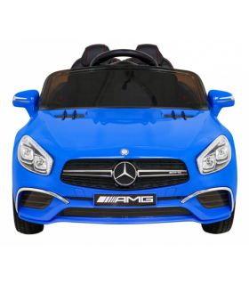 Voiture électrique 12V Mercedes SL65 S Bleue - Pack Luxe
