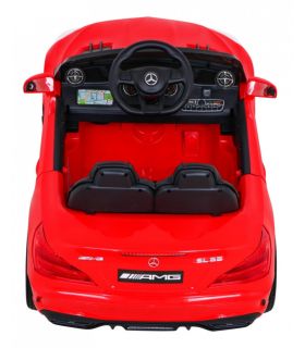Voiture électrique 12V Mercedes SL65 S Rouge - Pack Luxe