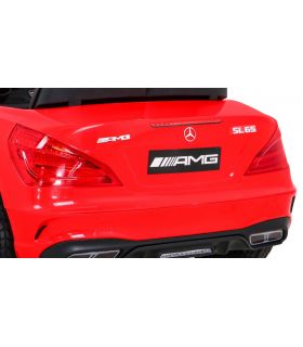Voiture électrique 12V Mercedes SL65 S Rouge - Pack Luxe