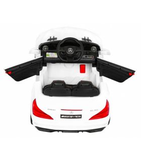 Voiture électrique 12V Mercedes SL65 S Blanche - Pack Luxe