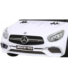 Voiture électrique 12V Mercedes SL65 S Blanche - Pack Luxe