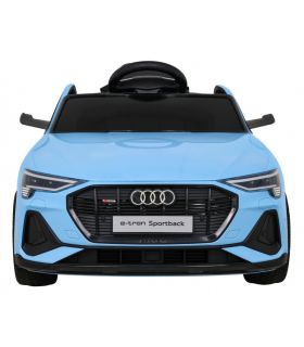 Voiture électrique 12V Audi E-Tron Sportback Bleue - Pack Luxe
