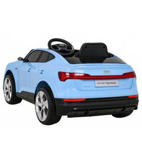Voiture électrique 12V Audi E-Tron Sportback Bleue - Pack Luxe