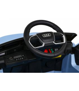 Voiture électrique 12V Audi E-Tron Sportback Bleue - Pack Luxe