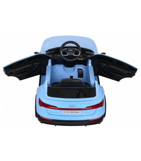 Voiture électrique 12V Audi E-Tron Sportback Bleue - Pack Luxe