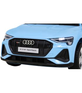 Voiture électrique 12V Audi E-Tron Sportback Bleue - Pack Luxe