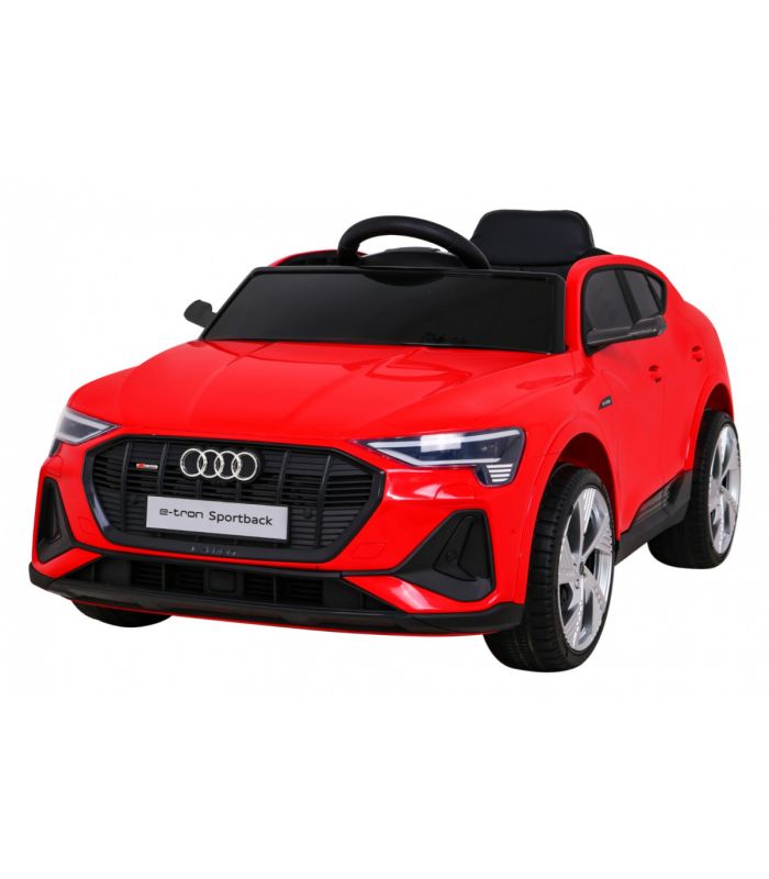 Voiture électrique 12V Audi E-Tron Sportback Rouge - Pack Luxe