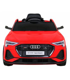 Voiture électrique 12V Audi E-Tron Sportback Rouge - Pack Luxe