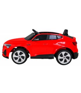 Voiture électrique 12V Audi E-Tron Sportback Rouge - Pack Luxe