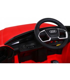 Voiture électrique 12V Audi E-Tron Sportback Rouge - Pack Luxe