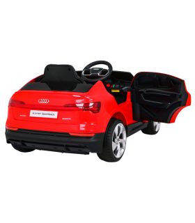 Voiture électrique 12V Audi E-Tron Sportback Rouge - Pack Luxe