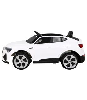 Voiture électrique 12V Audi E-Tron Sportback Blanche- Pack Luxe